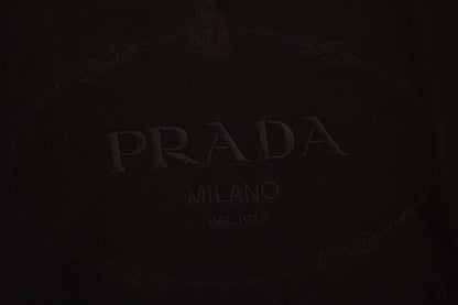 Sweat à capuche noir Prada Milano
