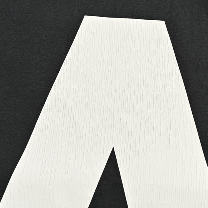 T-shirt graphique Balenciaga blanc à logo (noir)