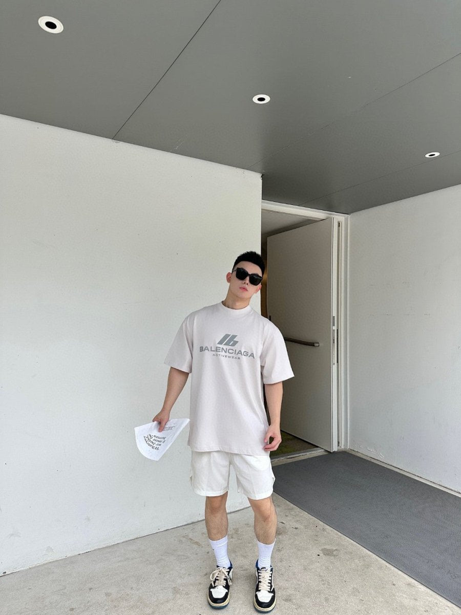 T-shirt Balenciaga Activewear (beige clair)