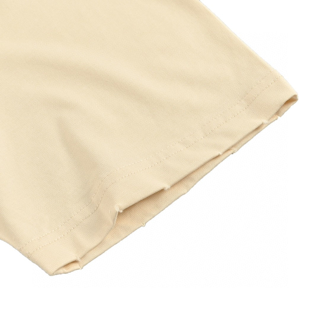 T-shirt beige Balenciaga à notes de musique