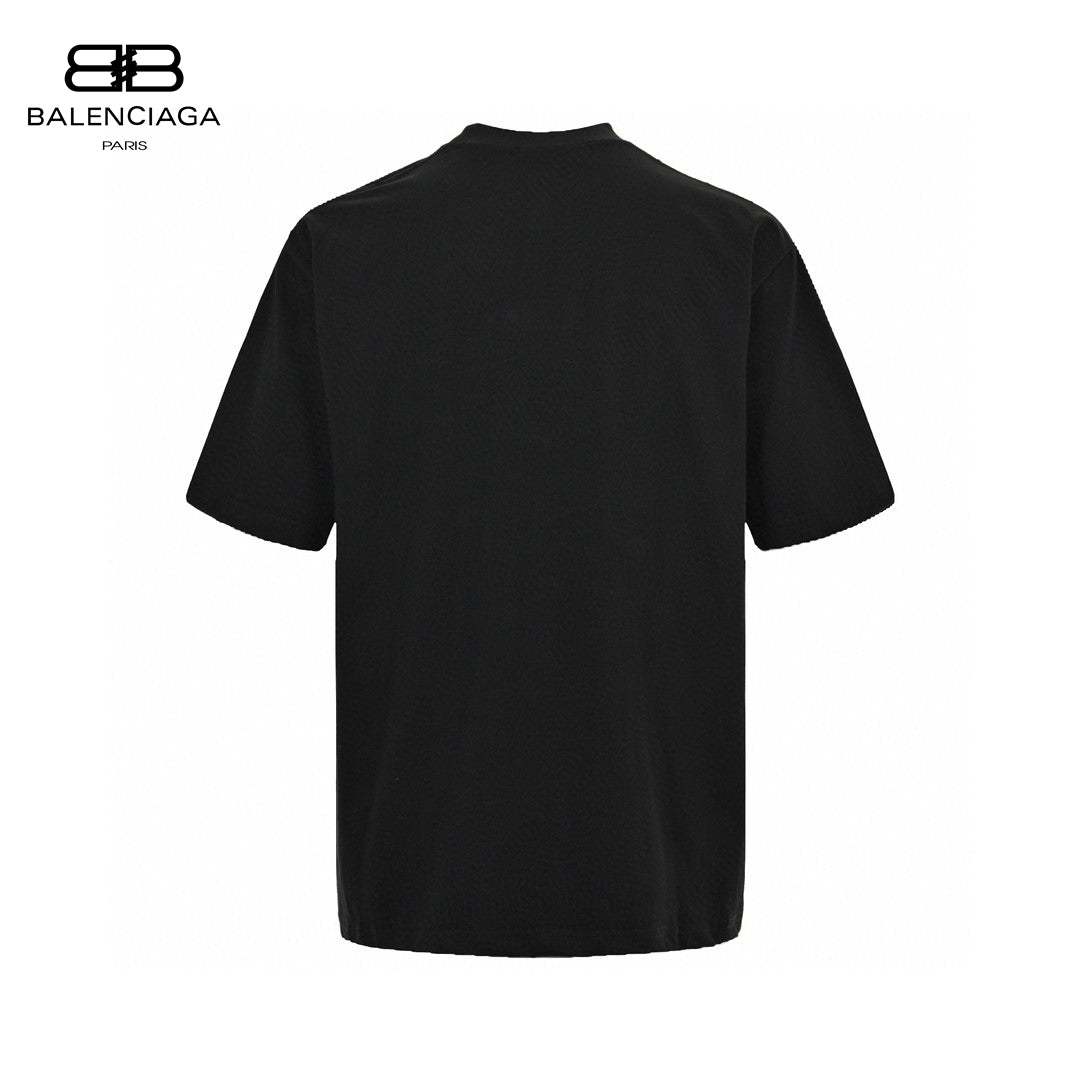 T-shirt noir Balenciaga CD Graphic
