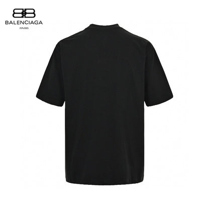 T-shirt noir Balenciaga CD Graphic