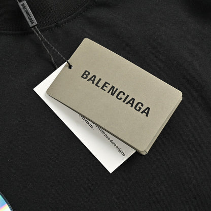 T-shirt noir Balenciaga CD Graphic