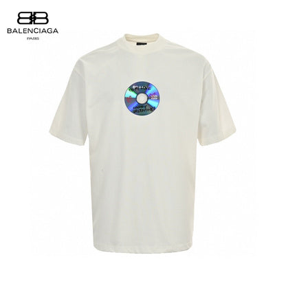 T-shirt blanc Balenciaga CD Graphic
