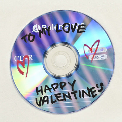 T-shirt blanc Balenciaga CD Graphic