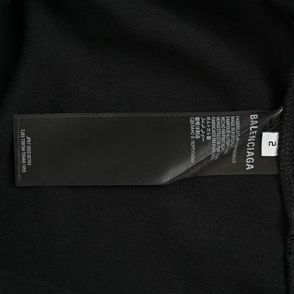 Polo Balenciaga à logo classique (noir)