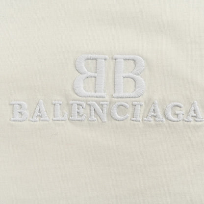 T-shirt Balenciaga à ourlet à franges