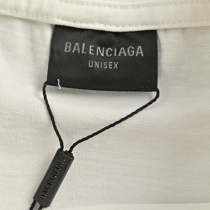 T-shirt Balenciaga à ourlet à franges