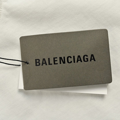 T-shirt Balenciaga à ourlet à franges