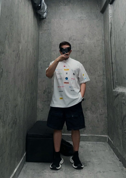 T-shirt Balenciaga à imprimé graphique