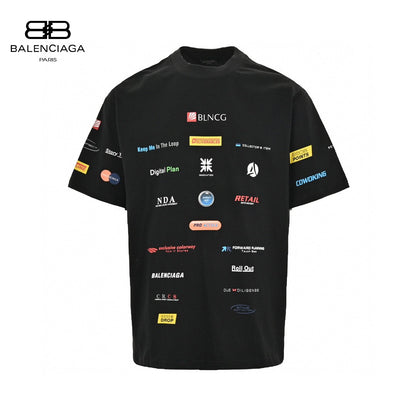 T-shirt à logo Balenciaga