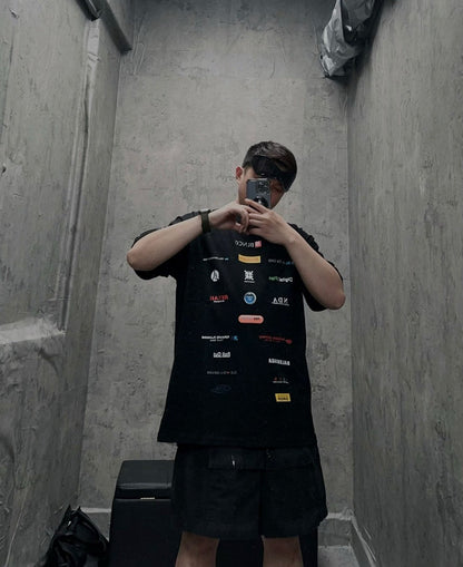 T-shirt à logo Balenciaga