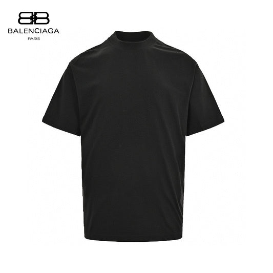 T-shirt noir uni Balenciaga