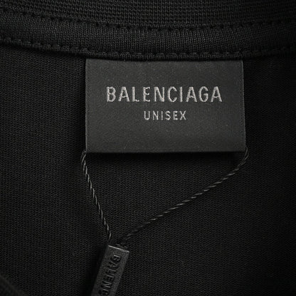 T-shirt noir uni Balenciaga