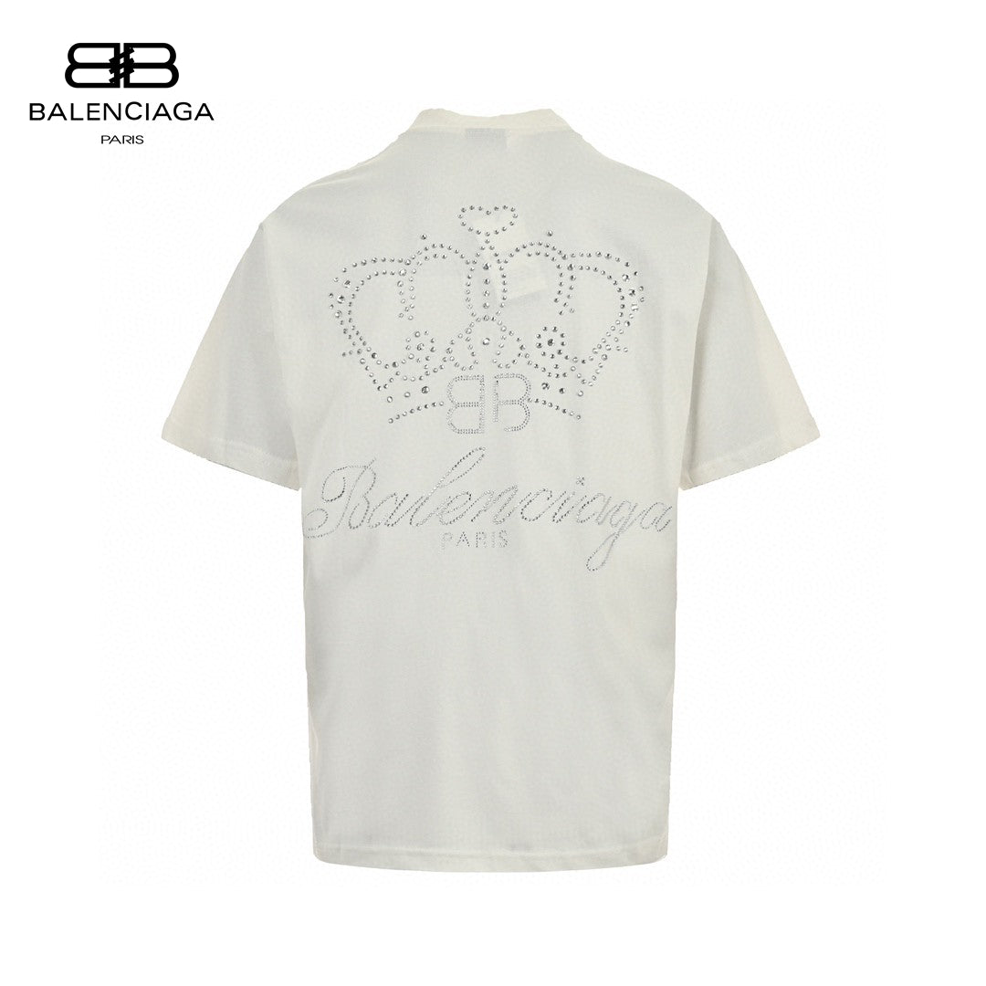 T-shirt blanc uni Balenciaga