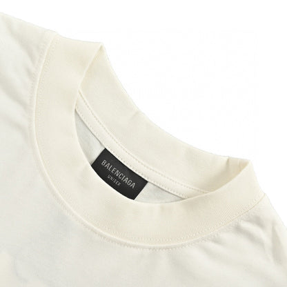 T-shirt blanc uni Balenciaga