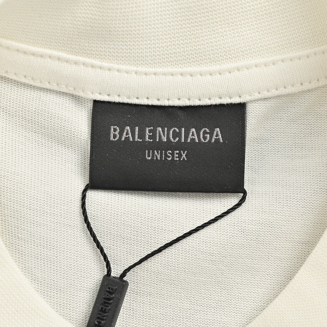 T-shirt blanc uni Balenciaga