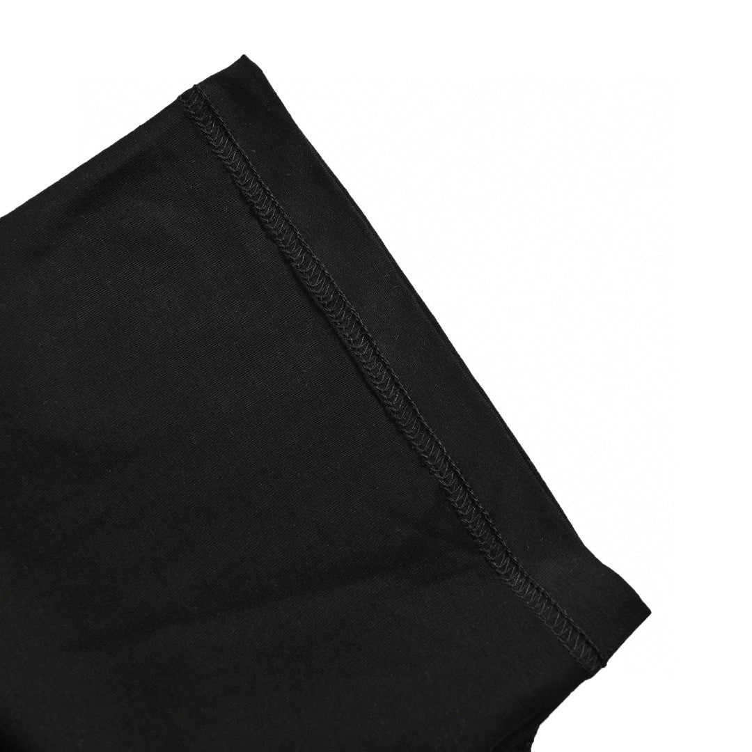 T-shirt noir Balenciaga à logo réfléchissant