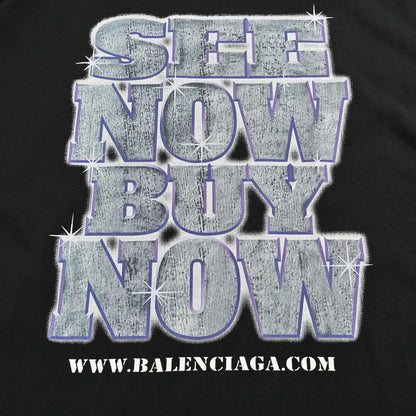 T-shirt Balenciaga - Conception de texte et de graphisme