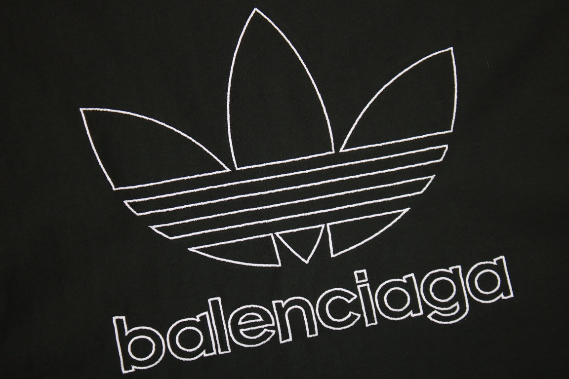T-shirt Balenciaga avec logo Adidas