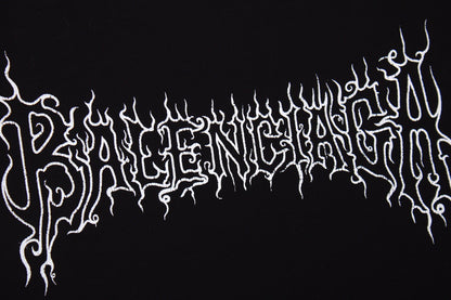 T-shirt Balenciaga avec logo flamme gothique
