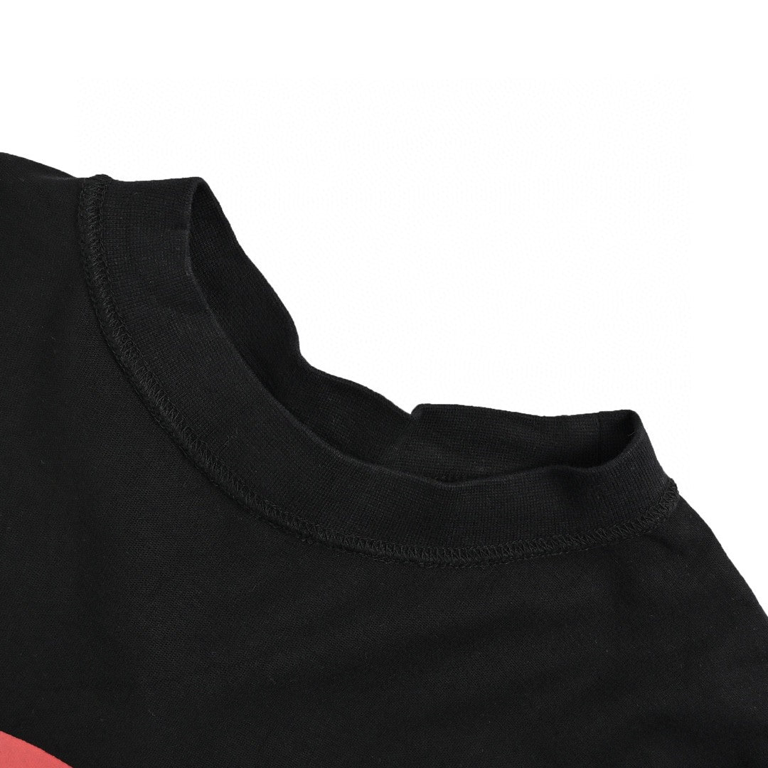 T-shirt Balenciaga Tour avec cordon (noir)