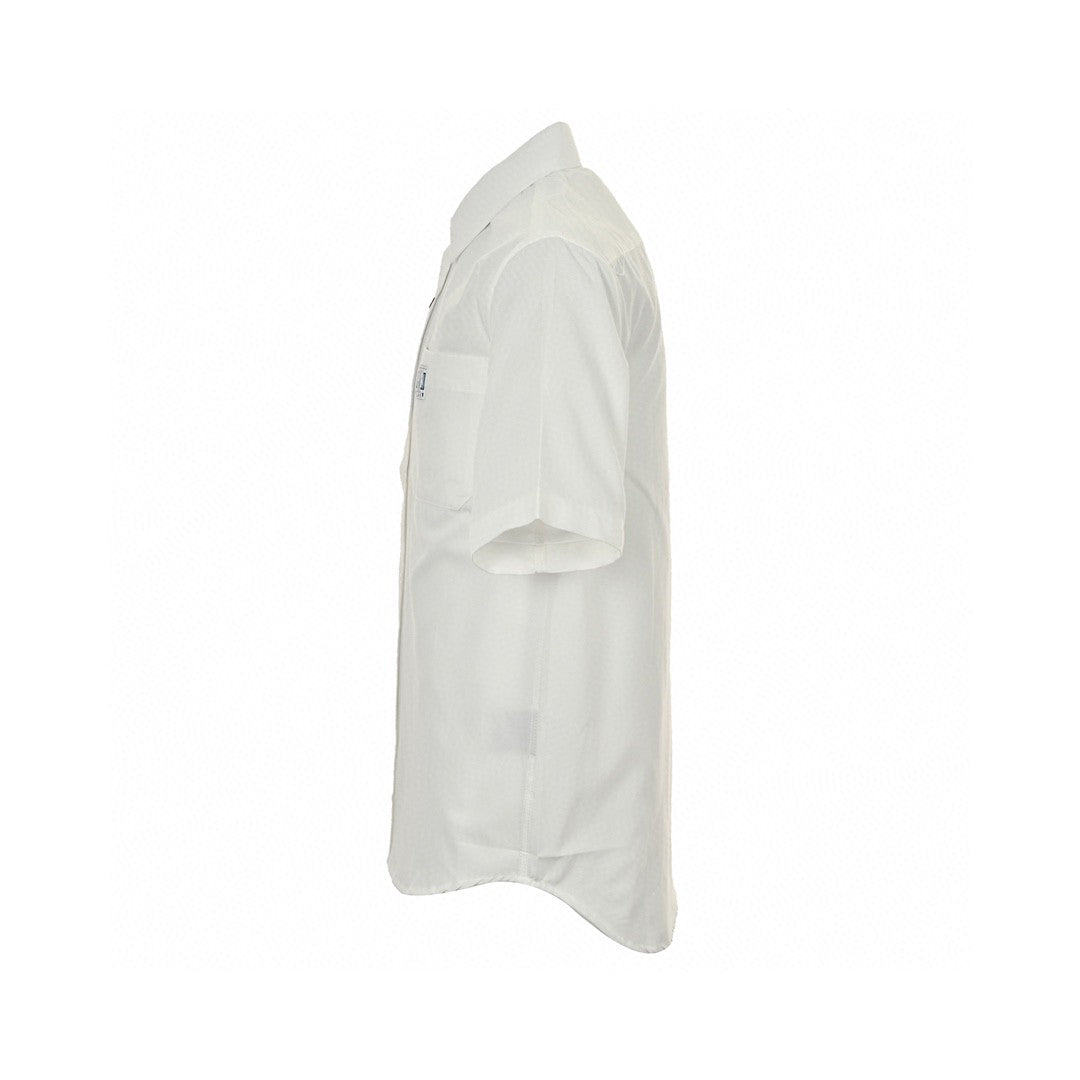 Chemise Dior à manches courtes boutonnée (blanche)