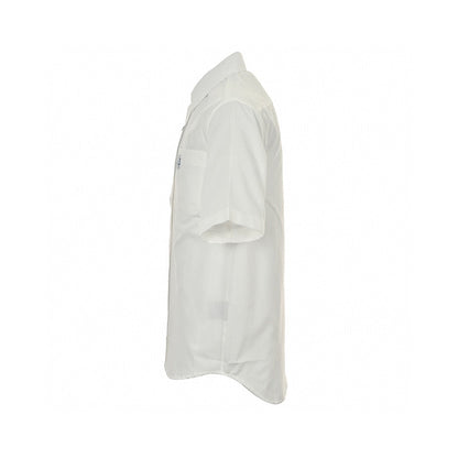 Chemise Dior à manches courtes boutonnée (blanche)