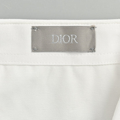 Chemise Dior à manches courtes boutonnée (blanche)