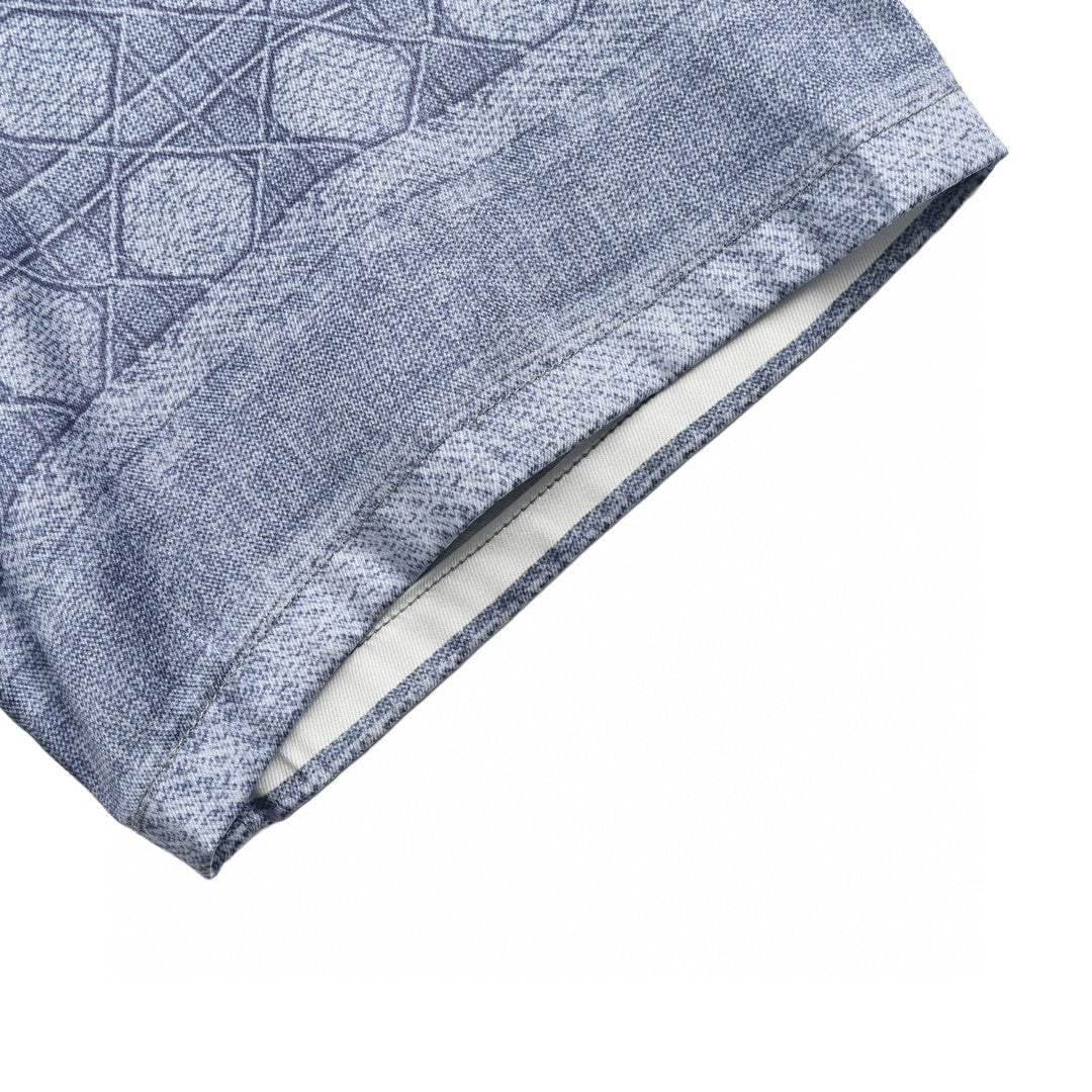 Chemise Dior à manches courtes à motif géométrique