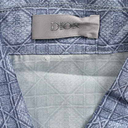 Chemise Dior à manches courtes à motif géométrique