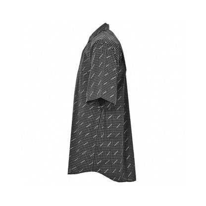 Chemise à carreaux Balenciaga à logo intégral