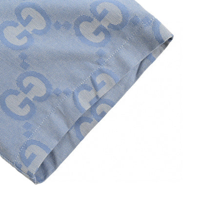 Chemise en jean Gucci à logo intégral