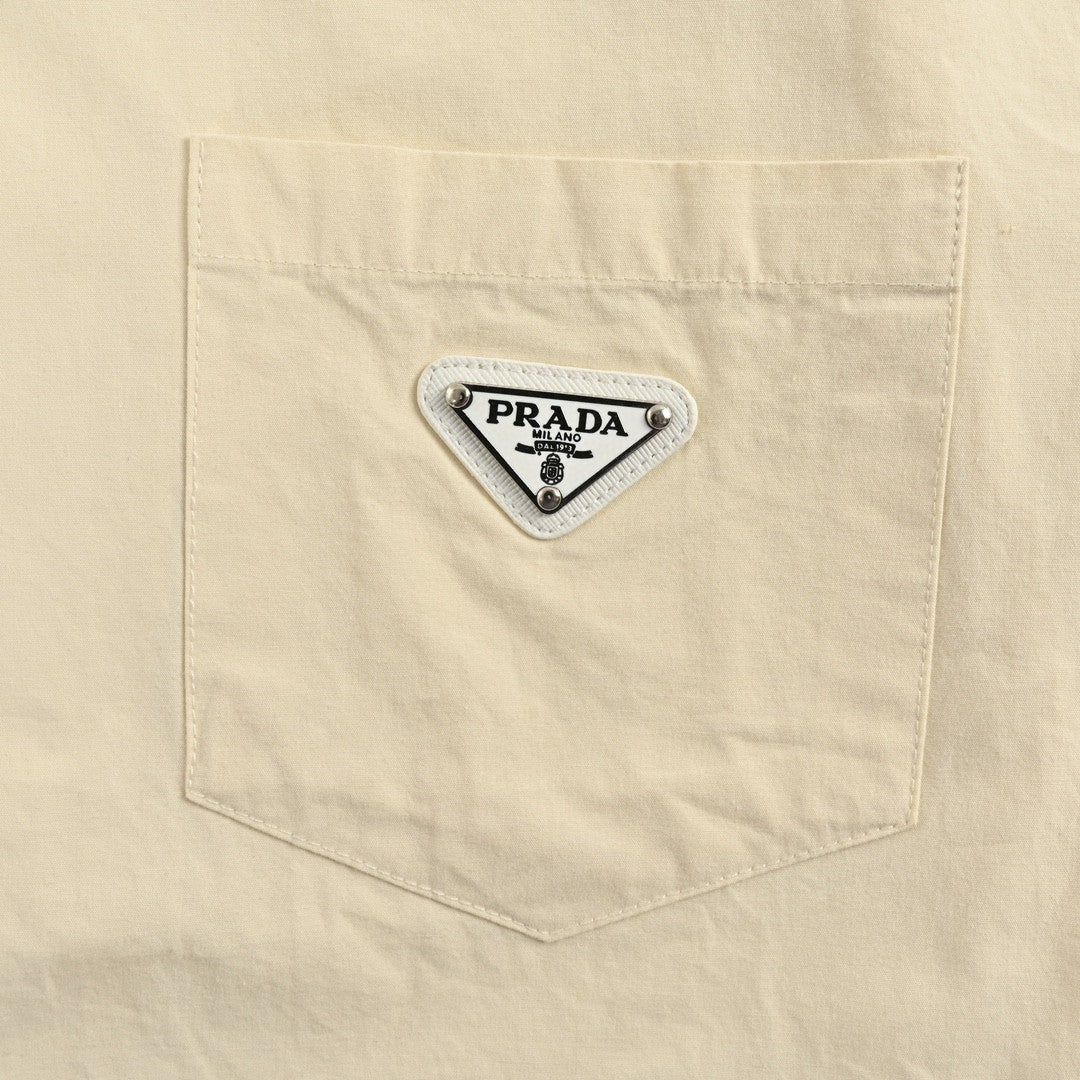 Chemise Prada à manches courtes boutonnée