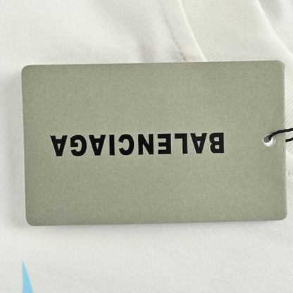 T-SHIRT BLANC BALENCIAGA x VETEMENTS LOGO