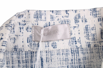 Chemise Dior Monogram (Bleu/Blanc)