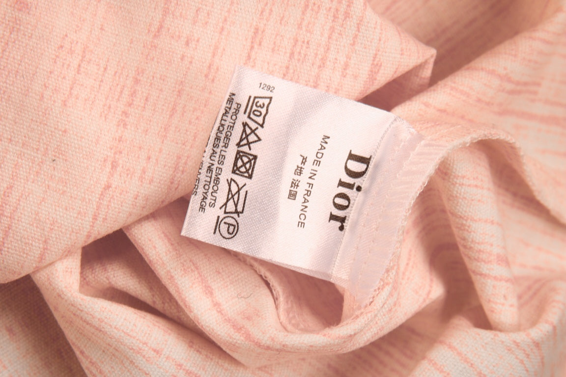 Chemise Dior Monogram (Rose/Blanc)