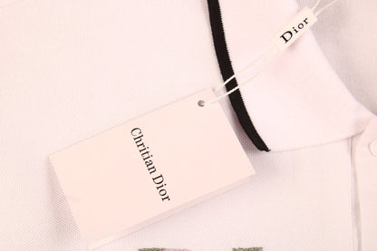 Polo Dior à motif floral
