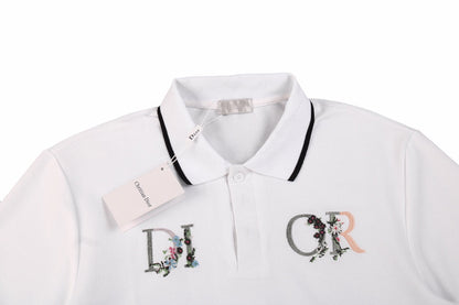 Polo Dior à motif floral