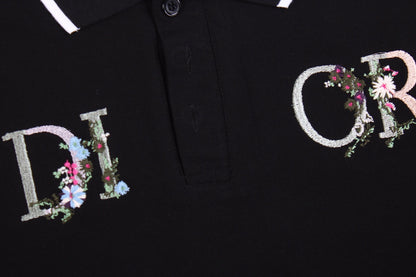 Polo Dior à motif floral