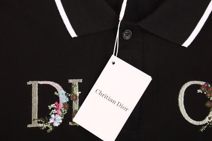 Polo Dior à motif floral