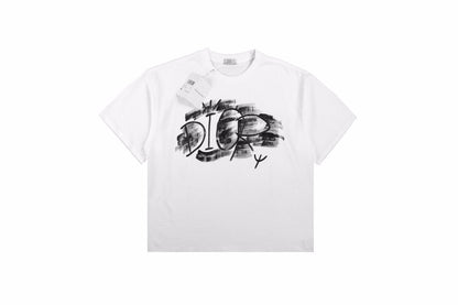 T-shirt Dior avec logo artistique