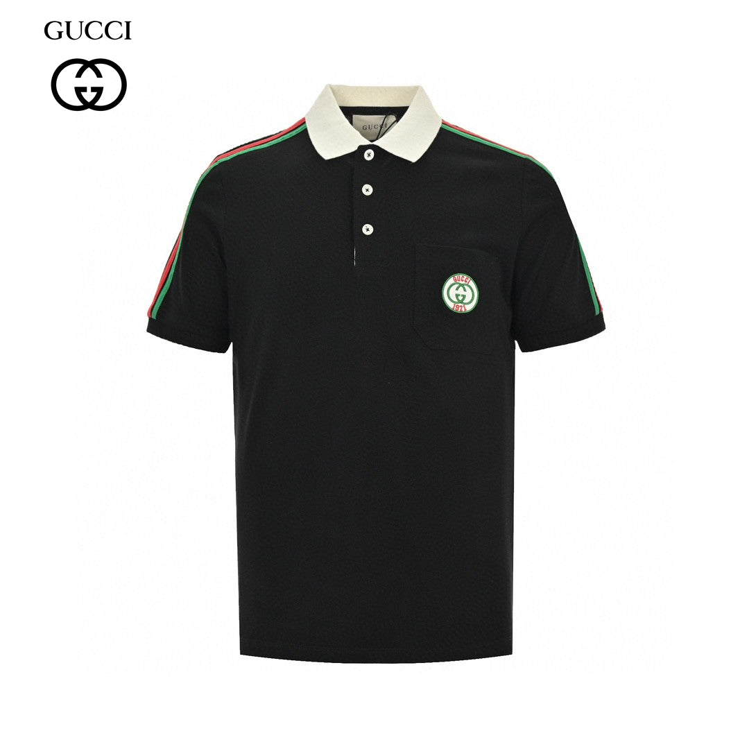 Polo Gucci à manches rayées