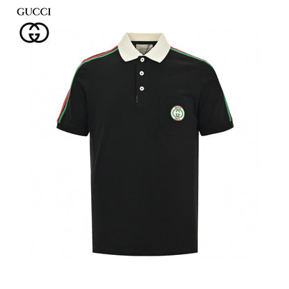 Polo Gucci à manches rayées