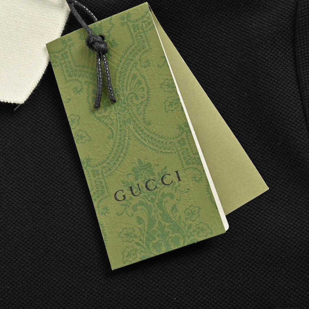Polo Gucci à manches rayées