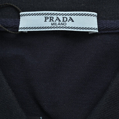 Polo à écusson logo Prada