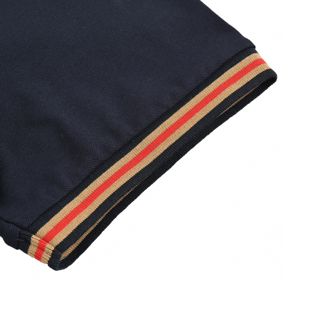 Polo à écusson logo Prada