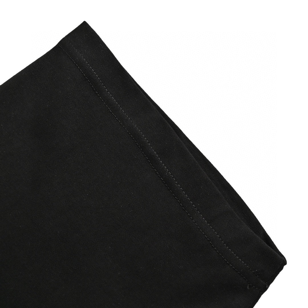 T-shirt Prada Milano noir à emblème