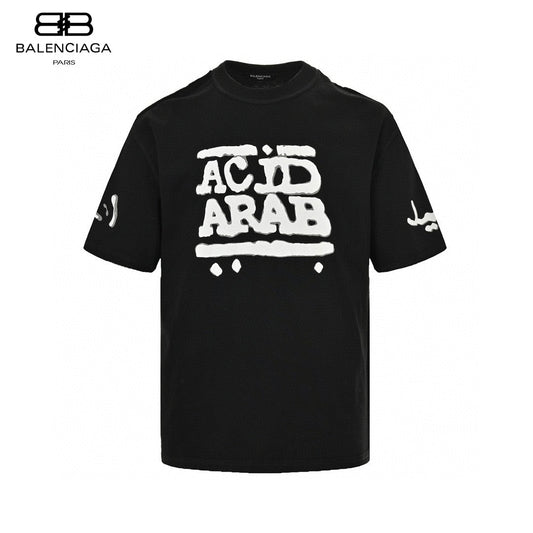 T-shirt noir Balenciaga Acid Arab