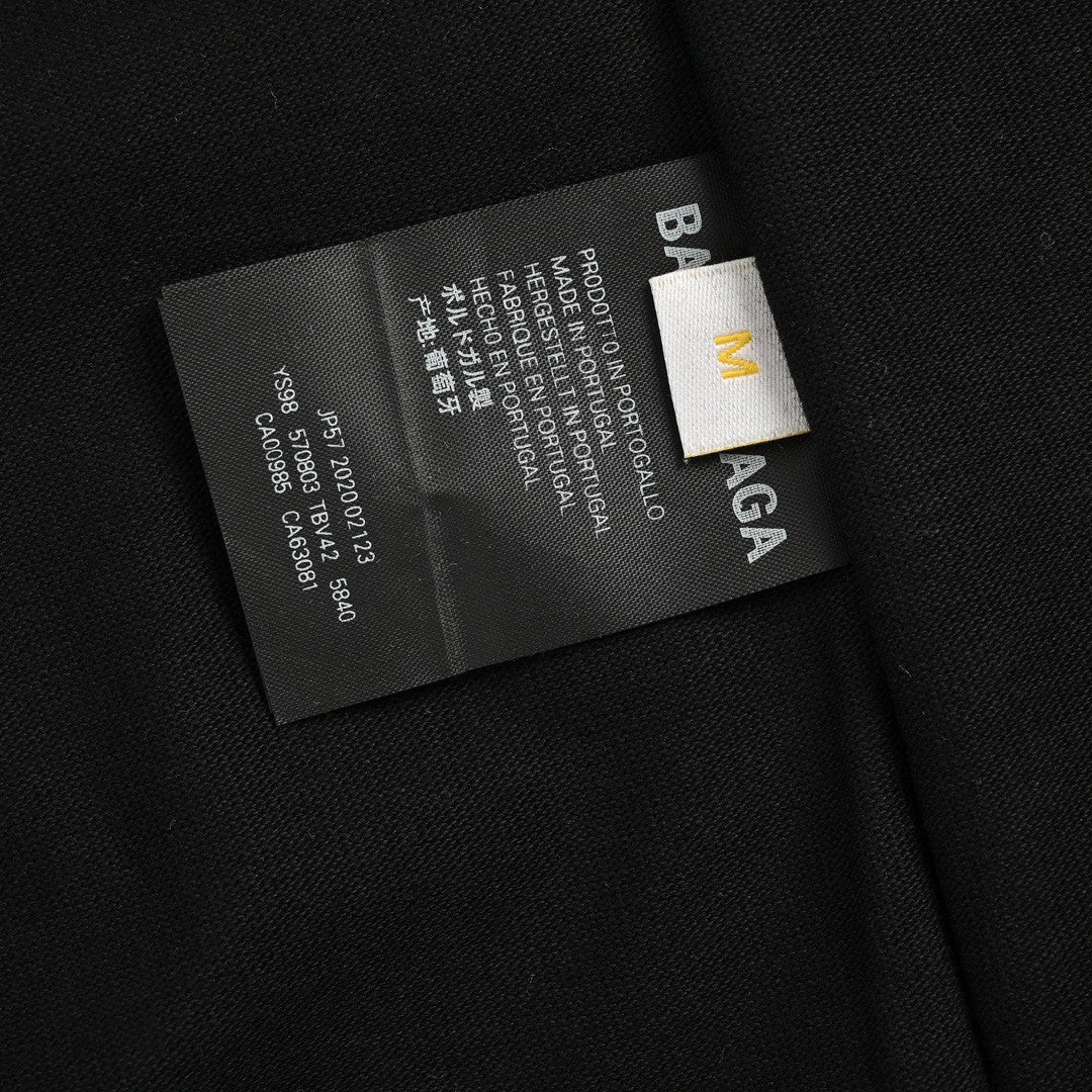 T-shirt noir Balenciaga Acid Arab